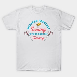 Cute Sewing Weather Design T-Shirt